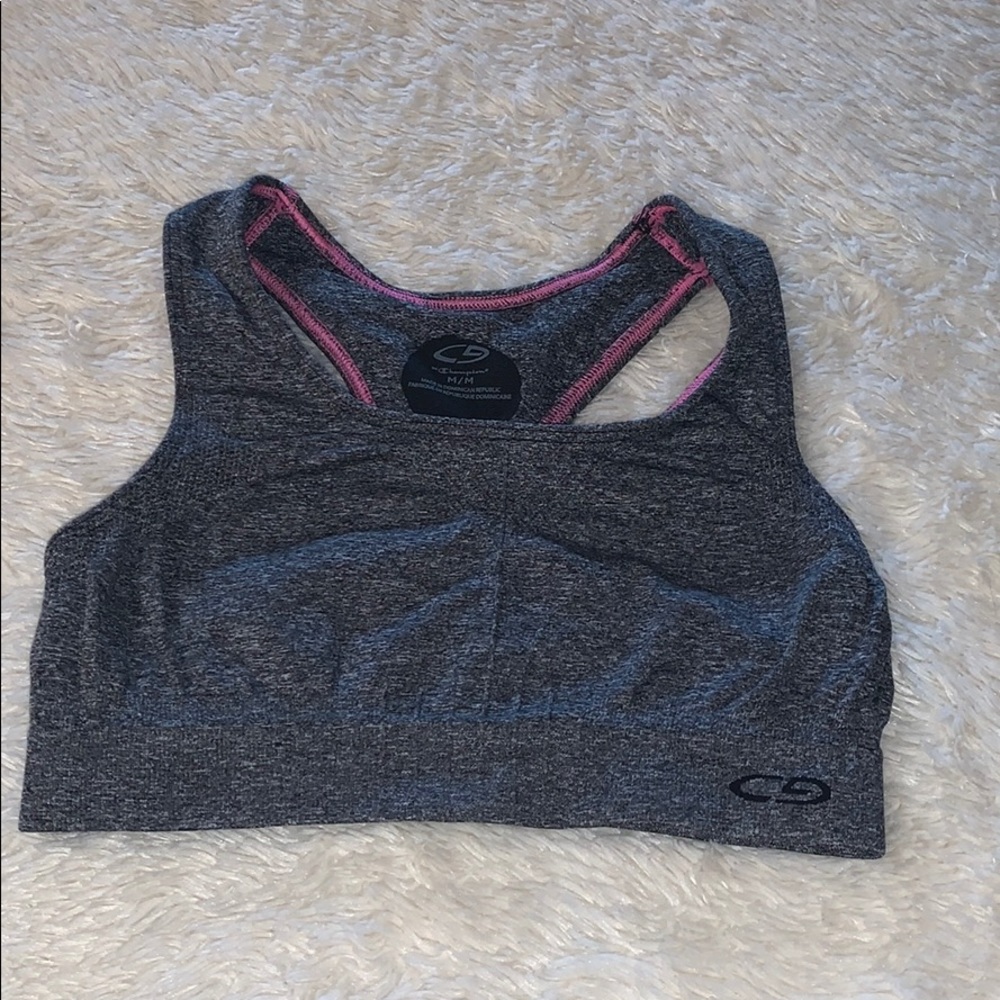 Grey Champion Girls sports bra
